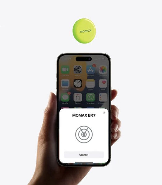 Momax PINPOP Find My Tracker (BR7) - Green