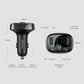 BASEUS T Typed S-09A Bluetooth MP3 Car Charger (Standard edition) - Black
