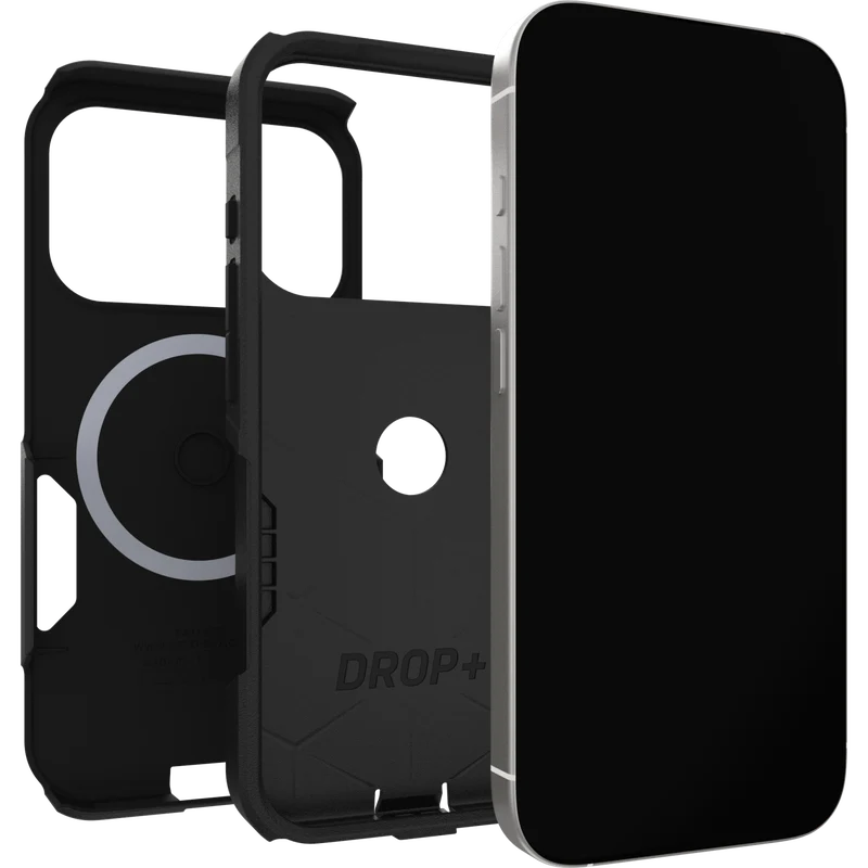 OtterBox Commuter Case w/ Camera Ctrl Suits - iPhone 17 Pro Max (Black)