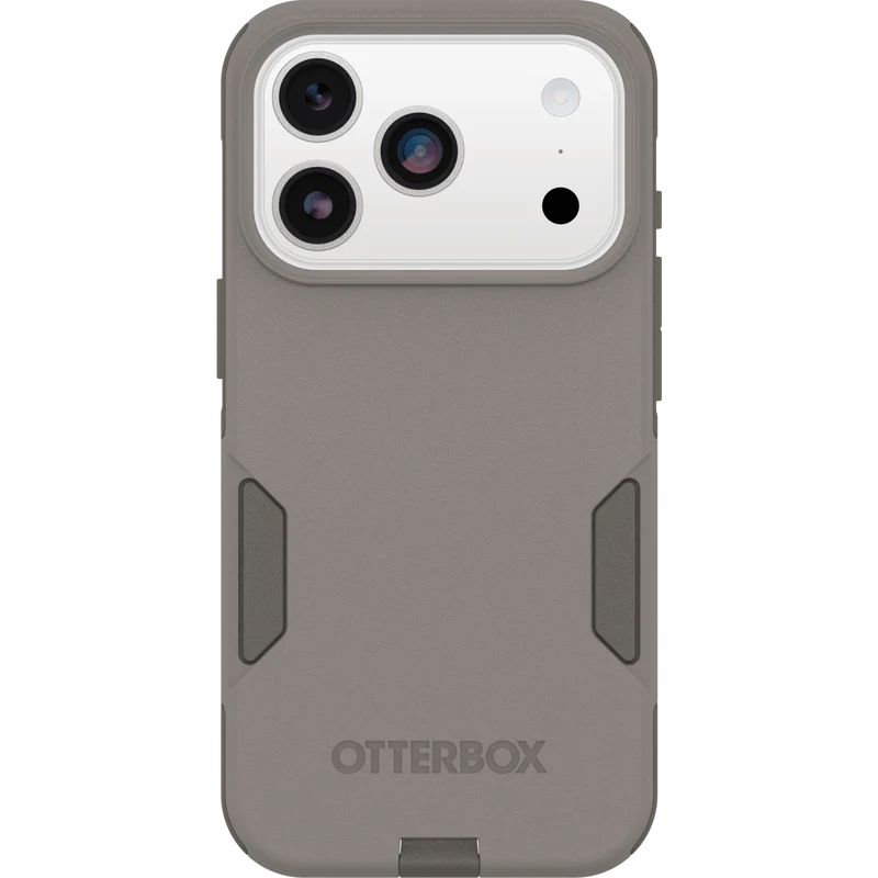 OtterBox Commuter Case w/ Camera Ctrl Suits  - iPhone 17 Pro Max (Grey Comfort Biege)