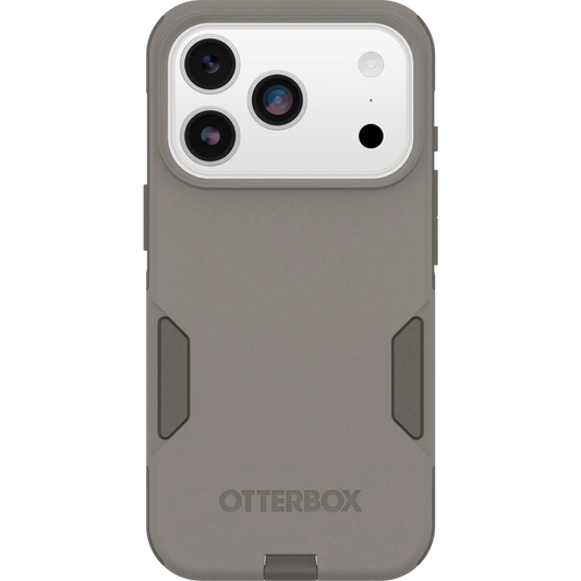 OtterBox Commuter Case w/ Camera Ctrl Suits  - iPhone 17 Pro Max (Grey Comfort Biege)