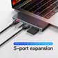 BASEUS Harmonica 5-in-1 Type-C USB Hub for Type-C Adapter