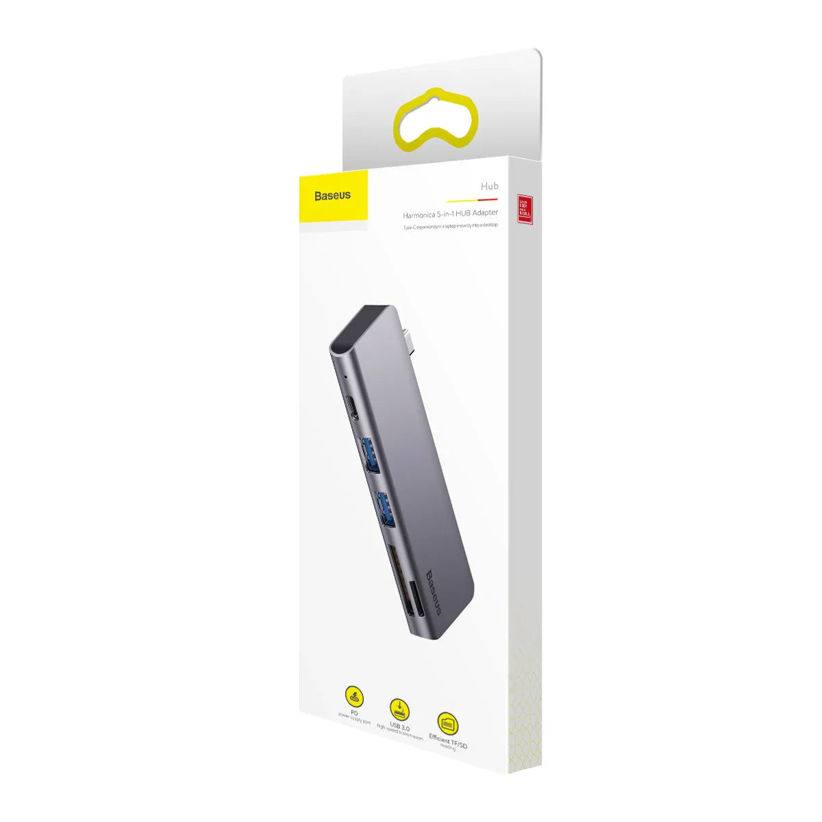 BASEUS Harmonica 5-in-1 Type-C USB Hub for Type-C Adapter