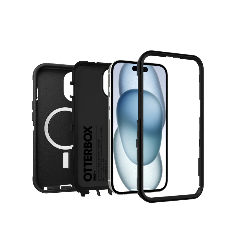 OtterBox Defender (MagSafe) Case for iPhone 16e / 15 / 14 / 13 - Black