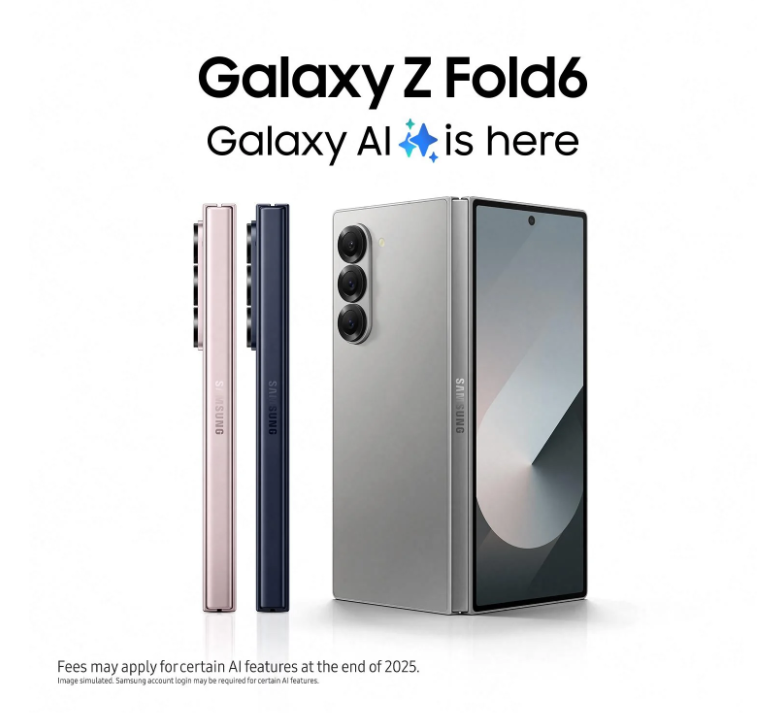Samsung Galaxy Z Fold 6 5G 512GB - Navy [SM-F956BDBEATS] - Australia Stock