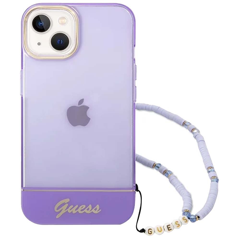 Guess Double Layer Case with Strap iPhone 14 Plus 6.7" - Purple - 1
