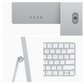Apple iMac with Retina 4.5K Display M1 24" 8-core GPU 512GB [MGPD3XA] - Silver