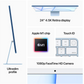 Apple iMac with Retina 4.5K Display M1 24" 8-core GPU 512GB [MGPD3XA] - Silver