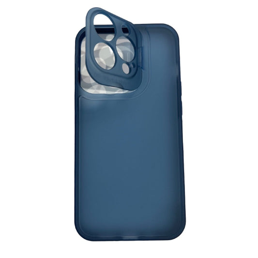 HARD CASE w/ CAMERA PROTECTOR for iPHONE 13 PRO (6.1') - BLUE