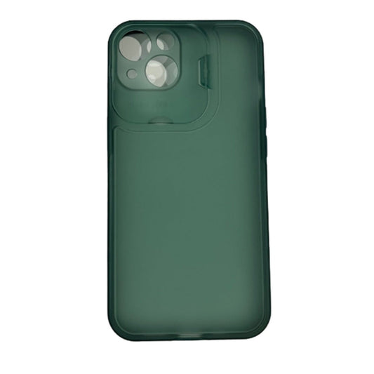 HARD CASE w/ CAMERA PROTECTOR  for iPHONE 13 PRO (6.1') - GREEN
