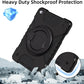 Rugged Protective Case with Folded Handle iPad 10.2' 7 / 8 / 9th Gen - Rainbow