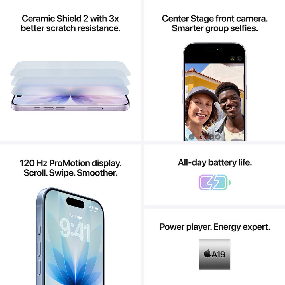 Apple iPhone 17 6.3-inch 512GB - Lavender (Australia Stock)