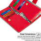 Mansoor Diary Case with Card Slot for iPhone 12 Mini 5.4' - Red