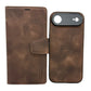 Hanman 2-in-1 Detachable Wallet Case for iPhone 17 Air - Brown