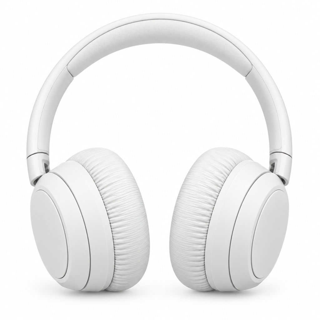 JBL Tune 530BT Wireless On-Ear Headphones - White (Australia Stock)