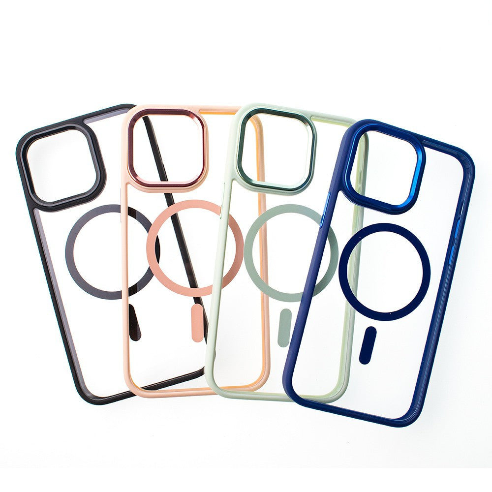 Redefine Metal Camera Lens Transparent MagSafe Case for iPhone 11 - White