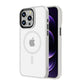 Redefine Metal Camera Lens Transparent MagSafe Case for iPhone 12 / 12 Pro - White