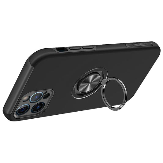 KingLink Armor Ring Hard Case iPhone 13 Pro (6.1') - Black