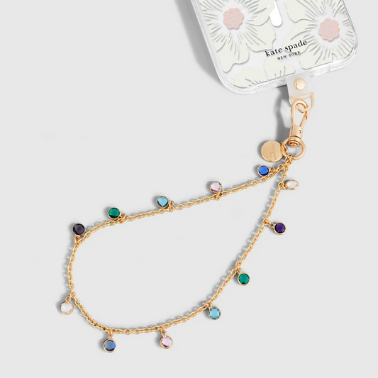 KATE SPADE - Phone Charm Wristlet - High Shine
