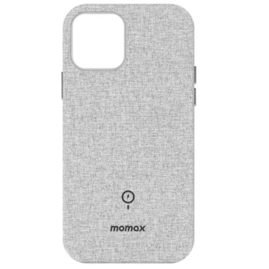MOMAX FUSION MagSafe Case - iPhone 12 / 12 Pro 6.1' - LIGHT GREY