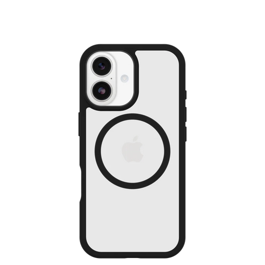 OtterBox React MagSafe Case - iPhone 17 (Black Crystal)