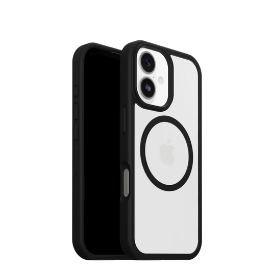 OtterBox React MagSafe Case - iPhone 17 (Black Crystal)