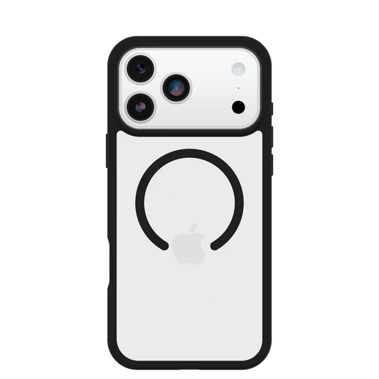 OtterBox React MagSafe Case - iPhone 17 Pro Max (Black Crystal)