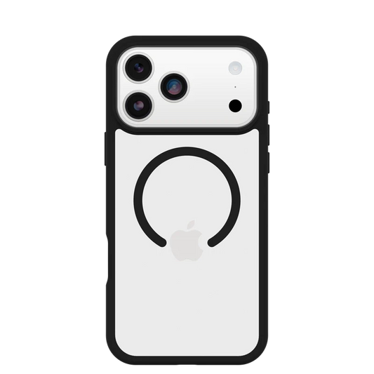 OtterBox React MagSafe Case - iPhone 17 Pro (Black Crystal)