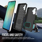 Rhinos Rugged Shockproof case cover for Samsung Galaxy A07 4G  A075F - Black