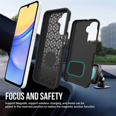Rhinos Rugged Shockproof Case for Samsung A26 5G - Black