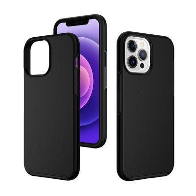 Hybrid Beatles Shockproof case - iPhone 12 Pro Max / 13 Pro Max - Black