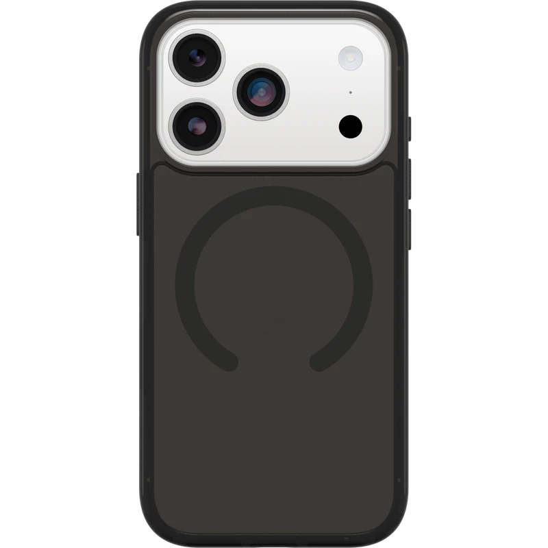OtterBox Symmetry Case w/ MagSafe & Camera Ctrl Suits for iPhone 17 Pro (Black Mist)