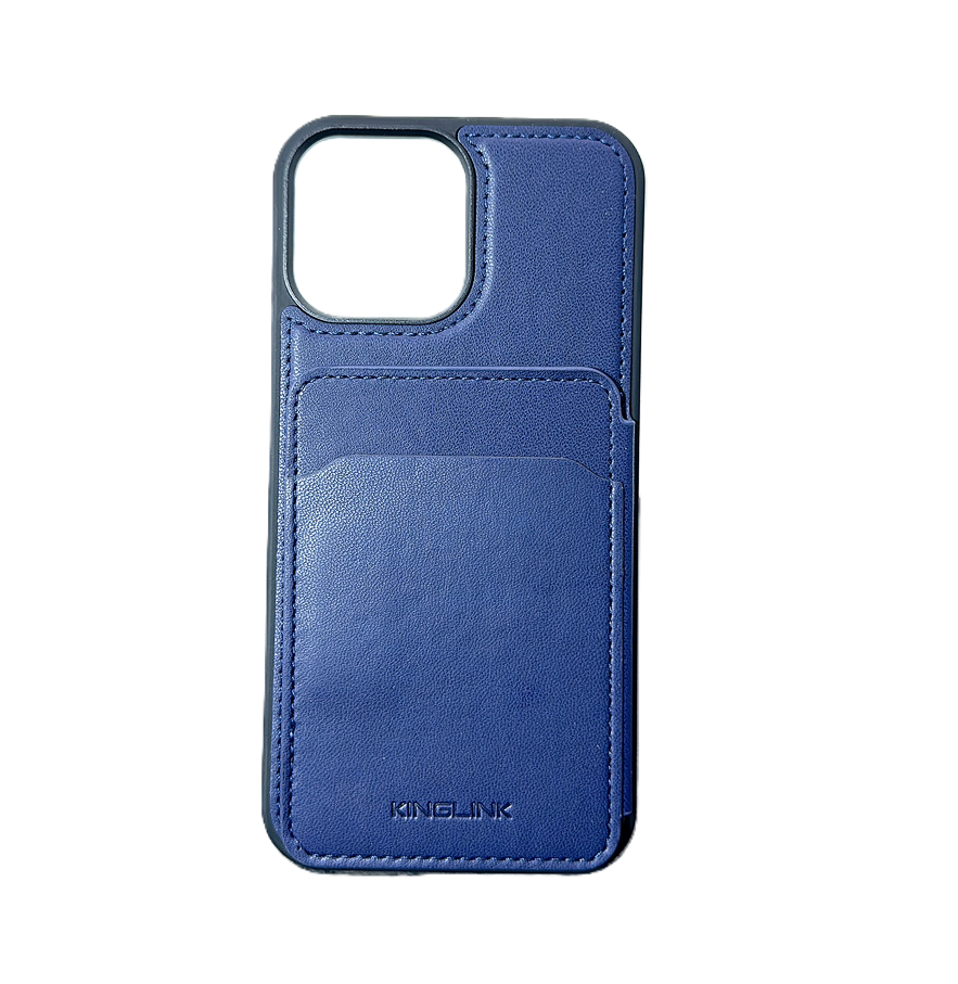 KingLink Urban Diary Wallet (Magnetic) Case for iPhone 16 Plus (6.7") Navy