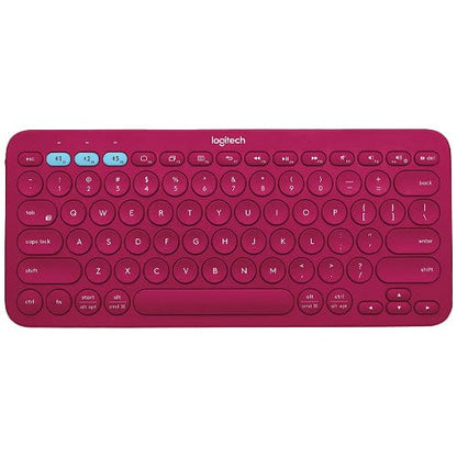 Logitech Gadgets Red Logitech K380 Multi-Device Bluetooth Keyboard